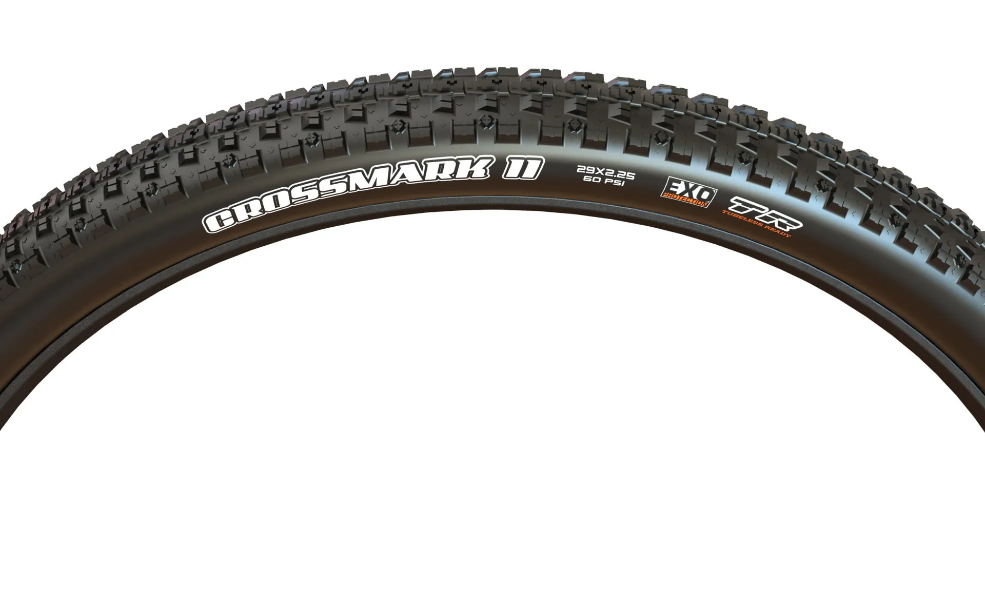 Maxxis Crossmark II Mountain Bike Tyre 26 x Wire Bead 60 Tpi